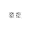 Thumbnail Image 2 of Diamond Earrings 1/2 ct tw Princess-cut 14K White Gold (I/I2)