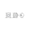 Thumbnail Image 1 of Solitaire Earrings 1 ct tw Diamonds 14K White Gold (I/I2)