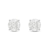 Thumbnail Image 1 of Diamond Solitaire Earrings 1 ct tw Round-cut 10K White Gold (J/I3)