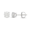 Thumbnail Image 2 of Diamond Solitaire Earrings 1 ct tw Round-cut 10K White Gold (J/I3)