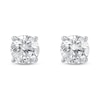 Thumbnail Image 3 of Diamond Solitaire Earrings 1/4 ct tw Sterling Silver (J/I3)