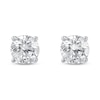 Thumbnail Image 2 of Diamond Solitaire Earrings 1/4 ct tw Sterling Silver (J/I3)