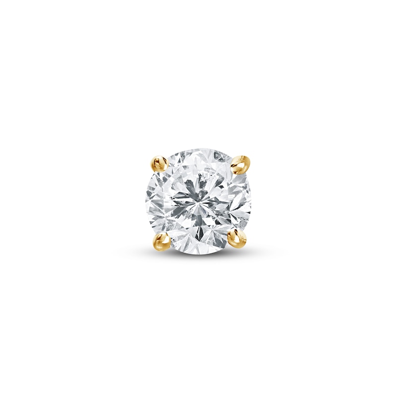sold as single piece 14k Single Stud Diamond Earring sold as single piece 14k Single Stud Diamond Earring