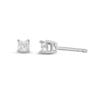 Thumbnail Image 0 of Diamond Solitaire Stud Earrings 1/5 ct tw Princess-cut 14K White Gold (J/I3)