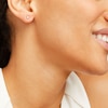 Thumbnail Image 2 of Diamond Solitaire Stud Earrings 1/5 ct tw Princess-cut 14K White Gold (J/I3)
