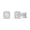Diamond Earrings 1 ct tw Round-cut 14K White Gold