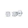 Thumbnail Image 0 of Diamond Solitaire Stud Earrings 7/8 ct tw Round-cut 14K White Gold (J/I3)