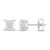 Thumbnail Image 2 of Diamond Solitaire Earrings 3/4 ct tw Princess-cut 14K White Gold (J/I3)