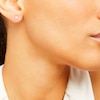 Thumbnail Image 2 of Diamond Solitaire Stud Earrings 1/3 ct tw Princess-cut 14K White Gold (I/I2)