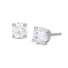 Thumbnail Image 0 of Diamond Solitaire Stud Earrings 1/2 ct tw Round-cut 14K White Gold (I/I2)