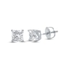 Thumbnail Image 1 of Diamond Earrings 1-1/4 ct tw Princess-cut 14K White Gold (I/I2)