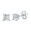 Thumbnail Image 1 of Diamond Earrings 3/4 ct tw Princess-cut 14K White Gold (I/I2)
