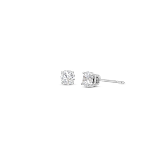 Louis Vuitton Pure Dreille Crew Diamond Stud Earrings 14k White Gold with  Pouch