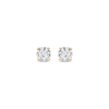 Thumbnail Image 2 of Diamond Solitaire Stud Earrings 1/5 ct tw Round-cut 14K Yellow Gold (J/I3)