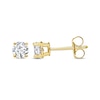 Thumbnail Image 3 of Diamond Solitaire Stud Earrings 5/8 ct tw Round-cut 14K Yellow Gold (J/I3)