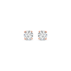 Thumbnail Image 1 of Diamond Solitaire Stud Earrings 1/5 ct tw Round-cut 14K Rose Gold (J/I3)