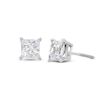 Thumbnail Image 1 of KAY Lab-Grown Diamonds Princess-Cut Solitaire Stud Earrings 2 ct tw 14K White Gold (F/VS2)