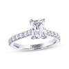 Thumbnail Image 1 of THE LEO Legacy Lab-Grown Diamond Emerald-Cut Engagement Ring 1-7/8 ct tw 14K White Gold
