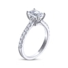 Thumbnail Image 1 of THE LEO Legacy Lab-Created Diamond Emerald-Cut Engagement Ring 1-7/8 ct tw 14K White Gold