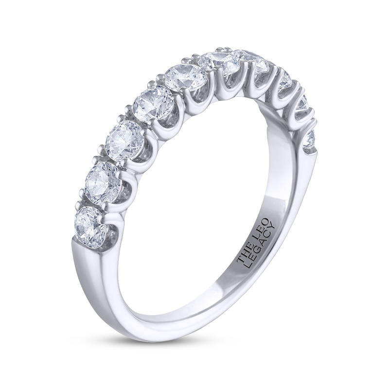 Main Image 2 of THE LEO Legacy Lab-Grown Diamond Anniversary Band 1 ct tw 14K White Gold