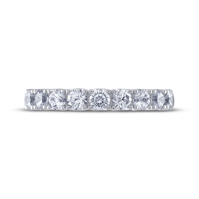 Main Image 3 of THE LEO Legacy Lab-Grown Diamond Anniversary Band 1 ct tw 14K White Gold