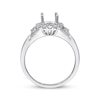 Thumbnail Image 3 of Round & Baguette-Cut Diamond Ring Setting 5/8 ct tw 14K White Gold