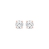 Thumbnail Image 2 of Round-Cut Diamond Solitaire Stud Earrings 1/4 ct tw 14K Rose Gold (I/I2)