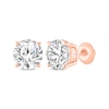 Thumbnail Image 1 of Round-Cut Diamond Solitaire Stud Earrings 1-1/2 ct tw 14K Rose Gold (I/I2)