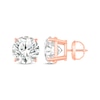 Thumbnail Image 3 of Round-Cut Diamond Solitaire Stud Earrings 1-1/2 ct tw 14K Rose Gold (I/I2)