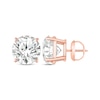 Thumbnail Image 3 of Round-Cut Diamond Solitaire Stud Earrings 2 ct tw 14K Rose Gold (I/I2)