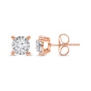 Thumbnail Image 0 of Radiant Reflections Diamond Solitaire Earrings 1/2 ct tw 10K Rose Gold (J/I3)