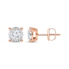 Thumbnail Image 0 of Radiant Reflections Diamond Solitaire Earrings 1 ct tw 10K Rose Gold (J/I3)