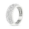 Thumbnail Image 2 of Now + Forever Lab-Grown Diamonds Domed Anniversary Ring 2-1/2 ct tw 14K White Gold