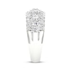 Thumbnail Image 3 of Now + Forever Lab-Grown Diamonds Domed Anniversary Ring 2-1/2 ct tw 14K White Gold