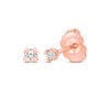 Thumbnail Image 0 of Diamond Sweetheart Stud Earrings 1/20 ct tw 14K Rose Gold (I/I3)