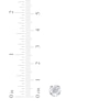 Thumbnail Image 3 of Diamond Solitaire Hidden Halo Stud Earrings 1 ct tw 10K White Gold (I/I3)