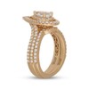 Thumbnail Image 2 of Neil Lane Artistry Pear-Shaped Lab-Grown Diamond Open Halo Bridal Set 1-5/8 ct tw 14K Yellow Gold