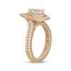 Thumbnail Image 2 of Neil Lane Artistry Pear-Shaped Lab-Grown Diamond Open Halo Engagement Ring 1-1/2 ct tw 14K Yellow Gold