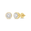 Thumbnail Image 1 of Round-Cut Diamond Solitaire Stud Earrings 1/4 ct tw 14K Yellow Gold (I/I2)