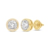 Thumbnail Image 1 of Round-Cut Diamond Solitaire Stud Earrings 1/2 ct tw 14K Yellow Gold (I/I2)
