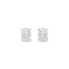 Thumbnail Image 2 of Diamond Solitaire Oval-Shaped Stud Earrings 1/8 ct tw Sterling Silver (J/I3)