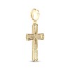 Thumbnail Image 4 of Men's Diamond Cross Charm 2 ct tw 10K Yellow Gold