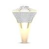Thumbnail Image 2 of KAY Lab-Grown Diamonds Men's Oval-Cut Ring 2-3/4 ct tw 10K Yellow Gold