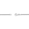 Thumbnail Image 4 of Men's Black Diamond Cross Necklace 1/2 ct tw Sterling Silver 24&quot;