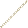 Thumbnail Image 2 of Heart Chain Bracelet Solid 10K Yellow Gold 7.5&quot;