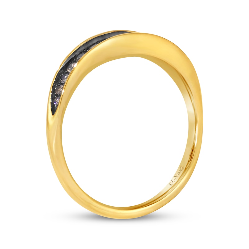 Main Image 3 of Le Vian Diamond Ring 1/4 ct tw 14K Honey Gold