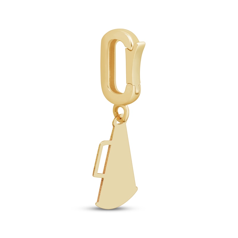 Main Image 3 of Charmed Memories &quot;Cheer&quot; Megaphone Charm 10K Yellow Gold