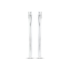 Thumbnail Image 2 of Hoop Earrings 14K White Gold 25mm