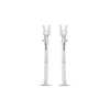 Thumbnail Image 2 of Hoop Earrings 14K White Gold 14mm