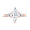 Thumbnail Image 4 of Monique Lhuillier Bliss Marquise-Cut Lab-Grown Diamond Engagement Ring 2-1/2 ct tw 18K Rose Gold